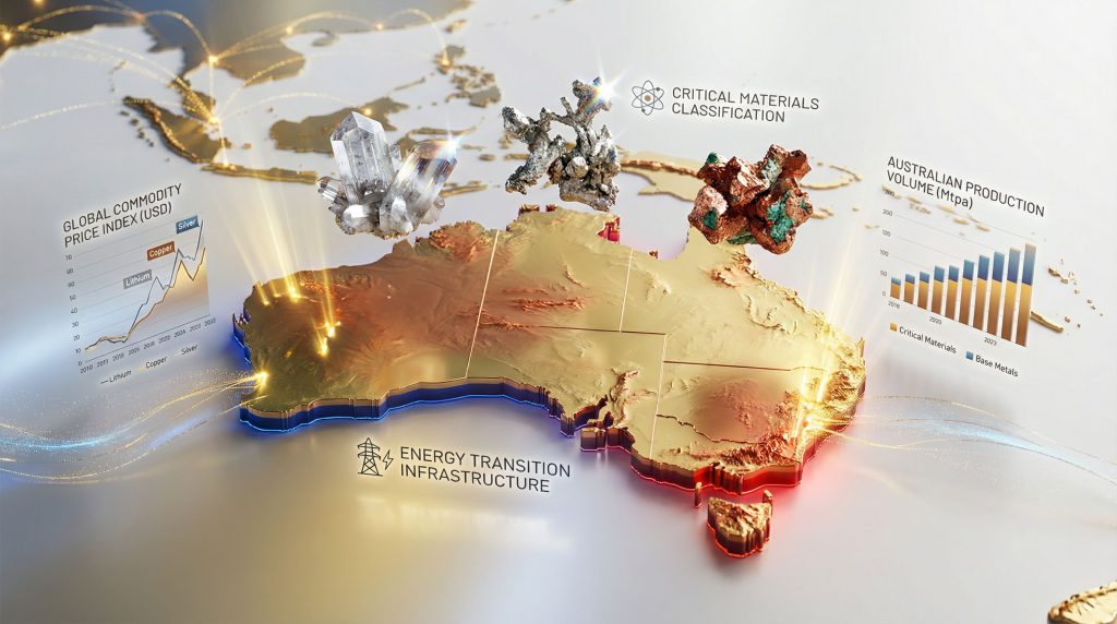 Australia's booming mining industry landscape 2025.