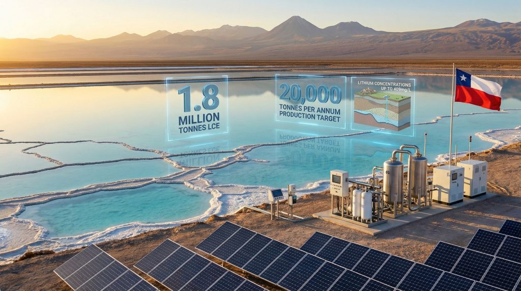 CleanTech Lithium contract scenery in Chile.