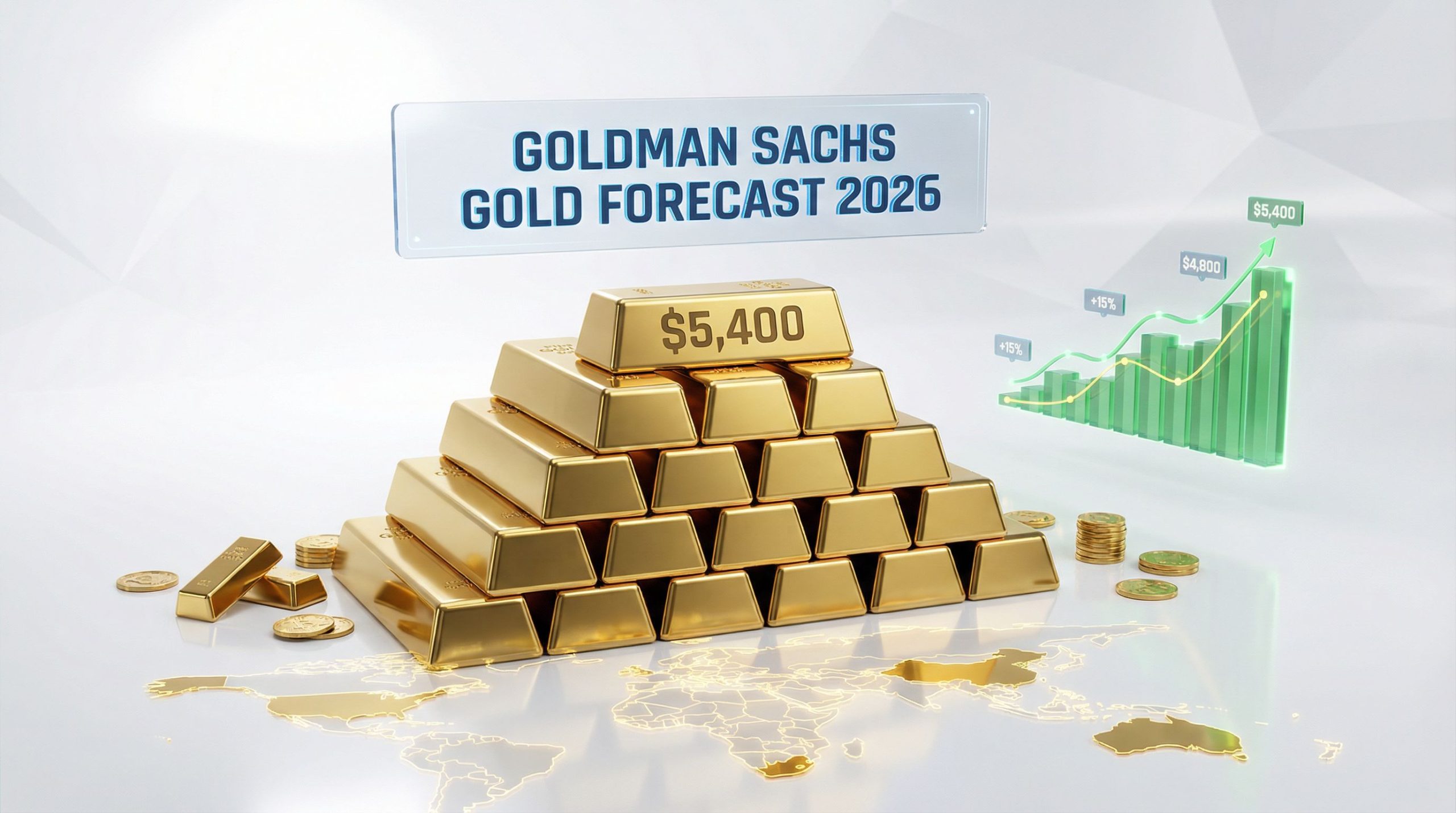 Goldman Sachs Raises Gold Forecast to $5,400 Target