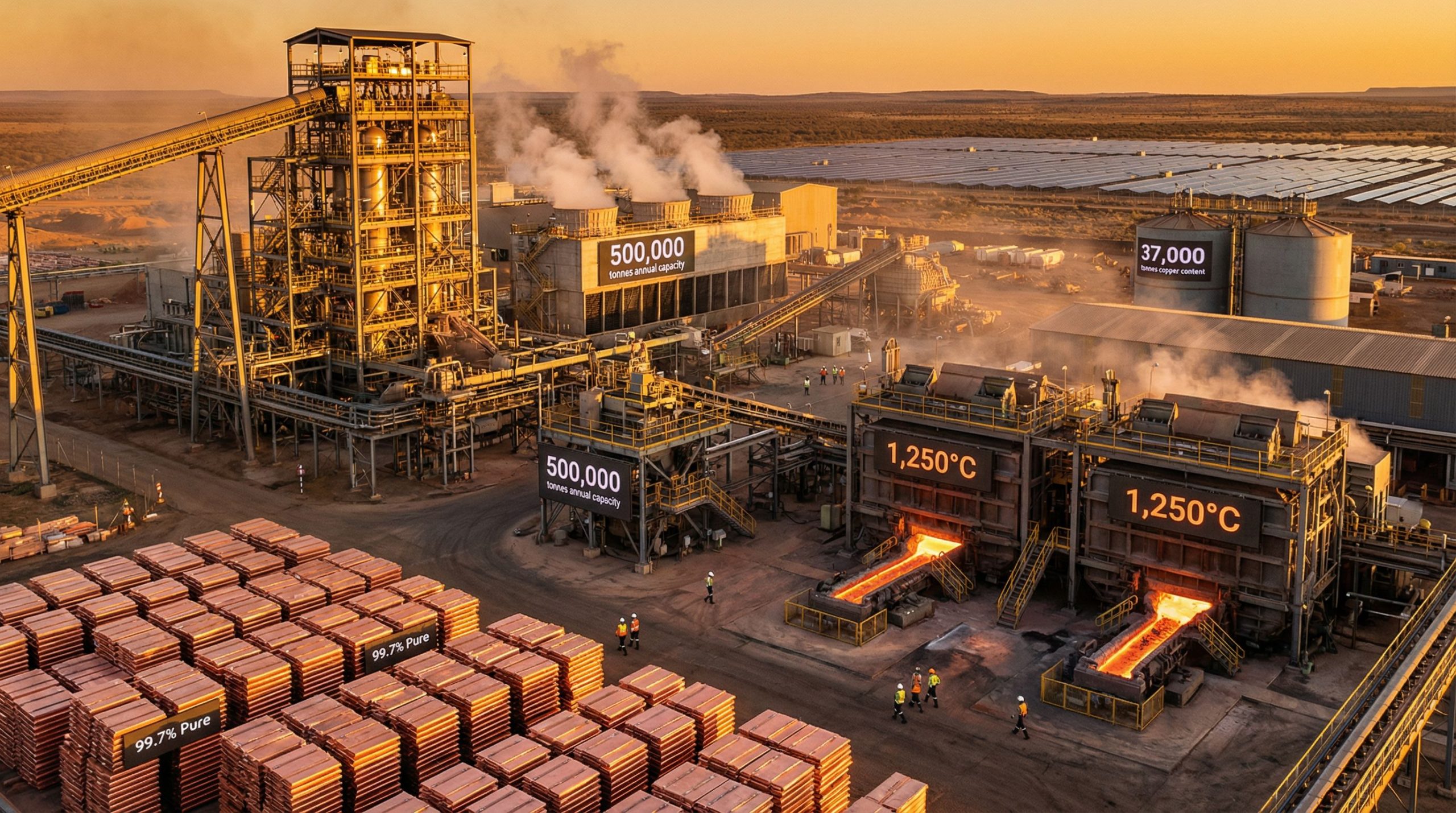 Kamoa-Kakula Smelter Copper Anodes Production Guide
