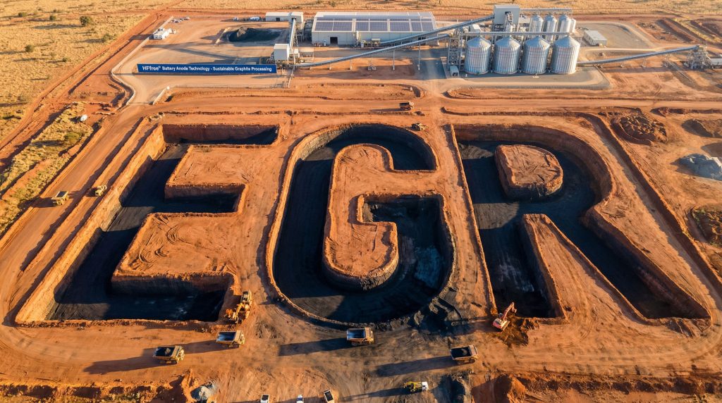 Ecograf Ltd-EGR-EGR excavation site showing large letters.