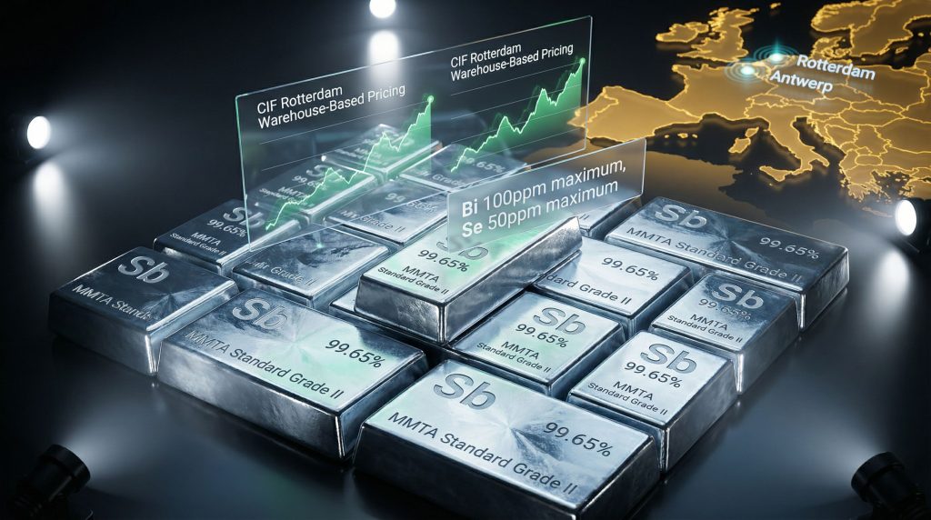Antimony price assessments proposal and trends.