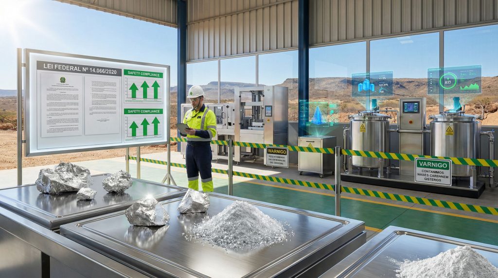 Brazil halts Sigma Lithium operations for safety.