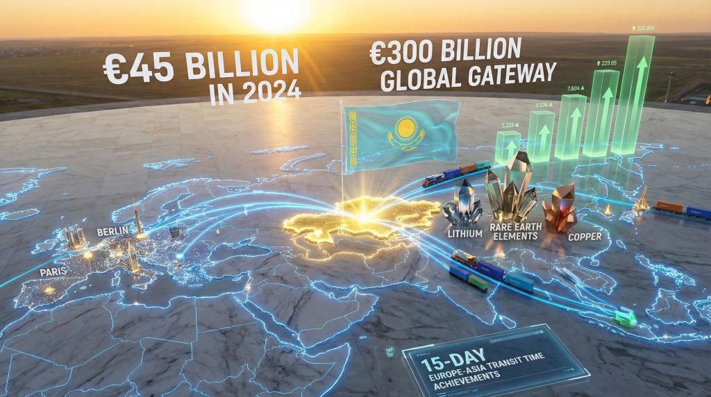 Kazakhstan–EU Gateway economic and transit initiative.