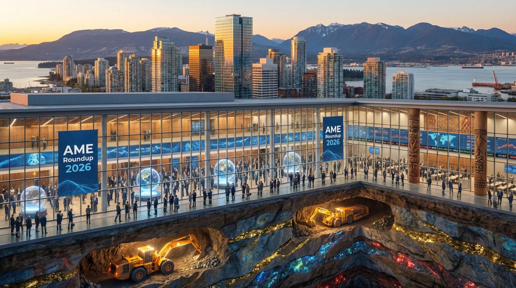 AME Roundup 2026 conference, cityscape backdrop.