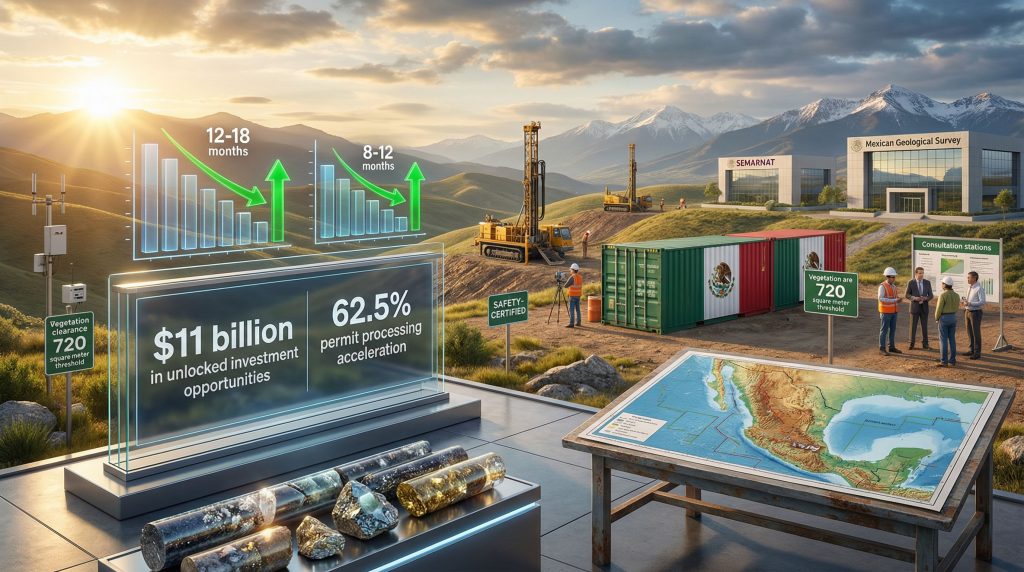 Mining in Mexico exploration permits overview.