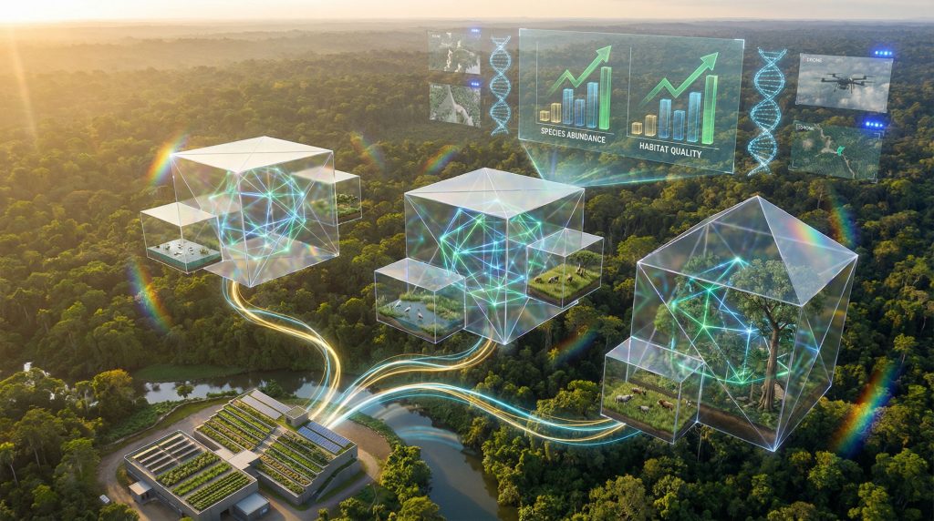 Digital integration of biodiversity offsets in mining.