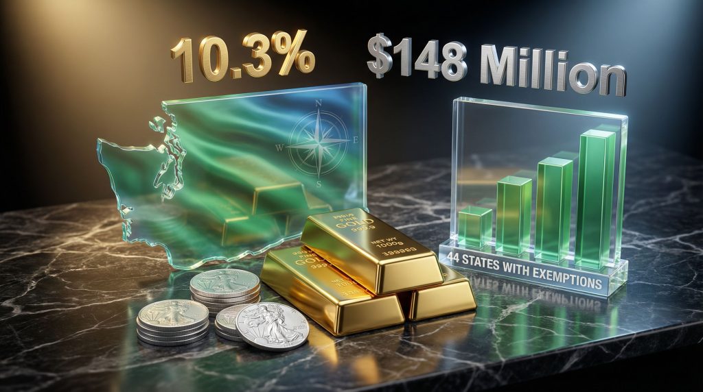 Washington sales tax impact on metals.