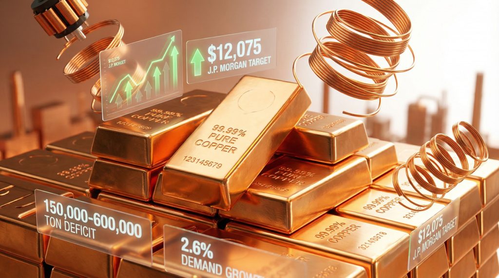 Rising copper prices indicate supply race.