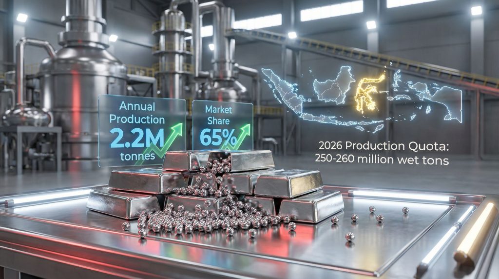 Nickel market growth, Indonesia's significant impact.