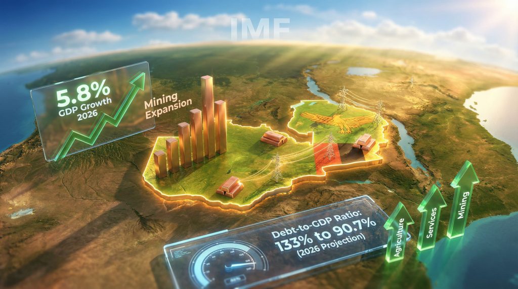 IMF forecasts Zambia's 2026 economic growth.