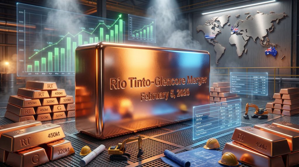 Rio and Glencore mega merger announcement.