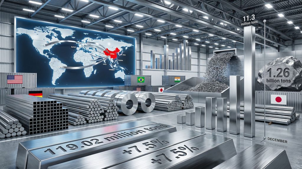 China steel exports hit record highs.