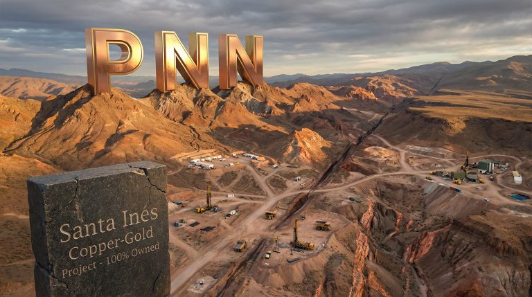 Power Minerals Ltd-PNN-Santa Inés copper-gold mining project landscape.