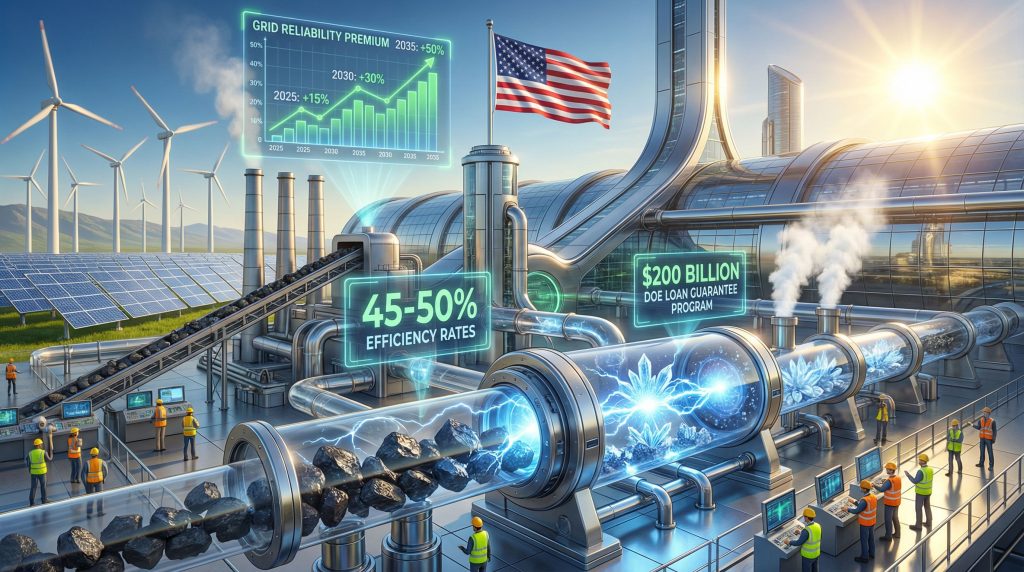 Reinvigorating America's clean coal industry innovation.