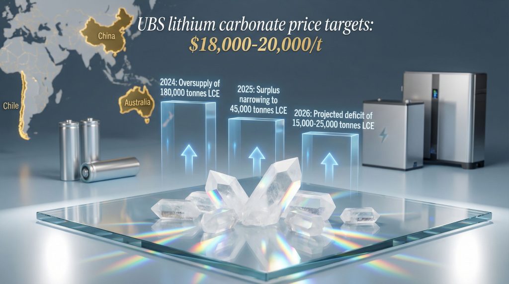 Lithium market 2026: Price targets and projections.
