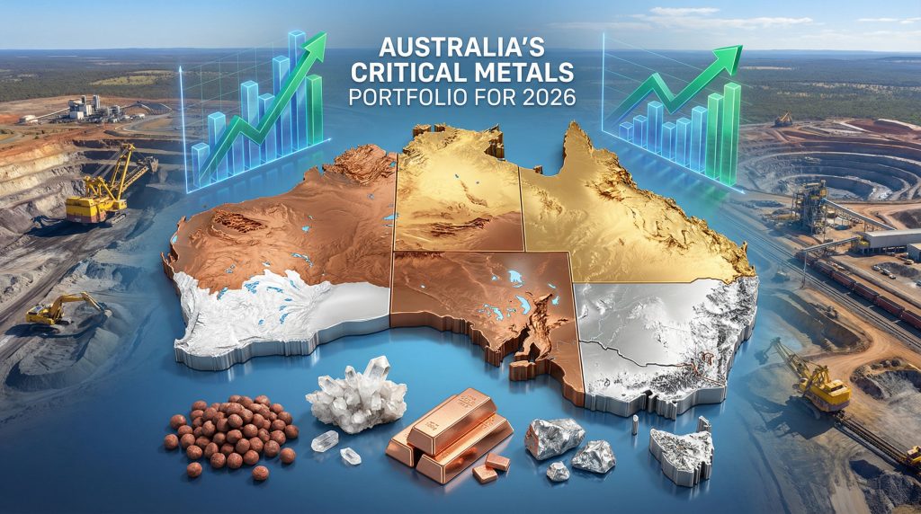 Australia's critical metals forecast for 2026.