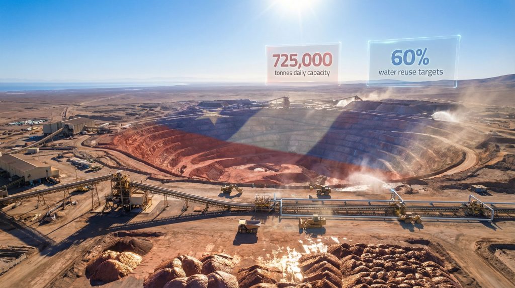 Codelco Environmental Impact Assessment at Radomiro Tomic mine.