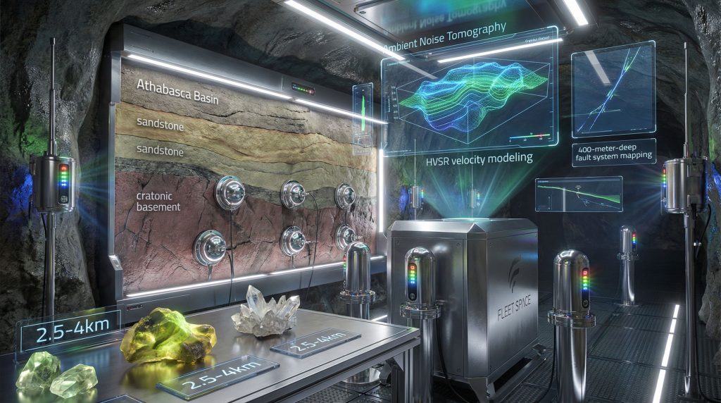 Fleet Space ExoSphere platform in geological analysis.
