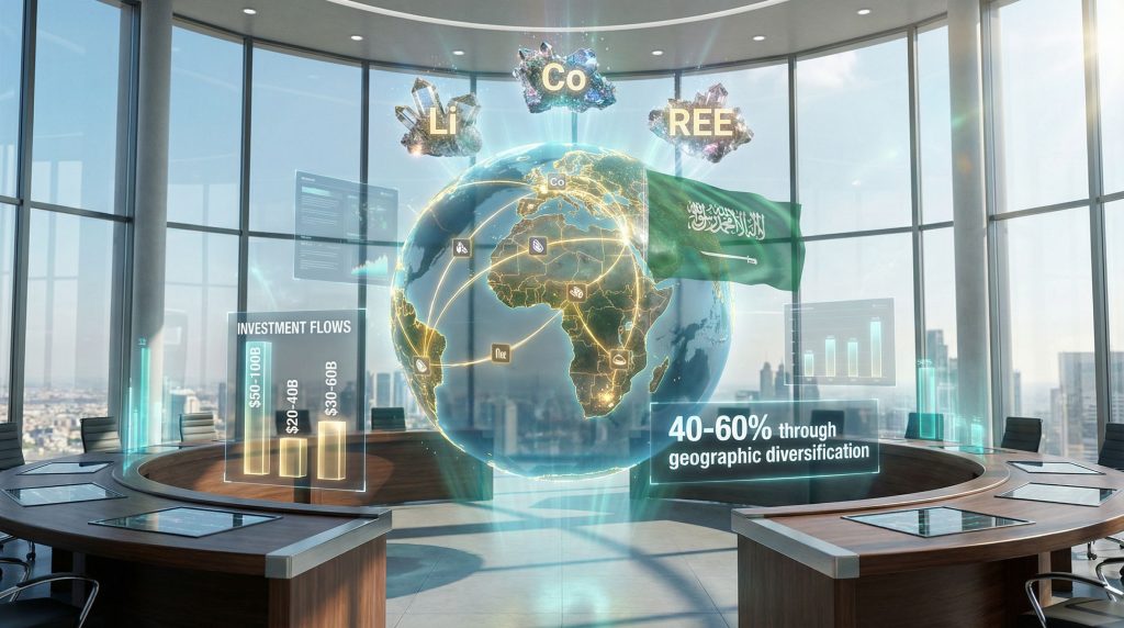 Future Minerals Forum Riyadh visualization of global resources.