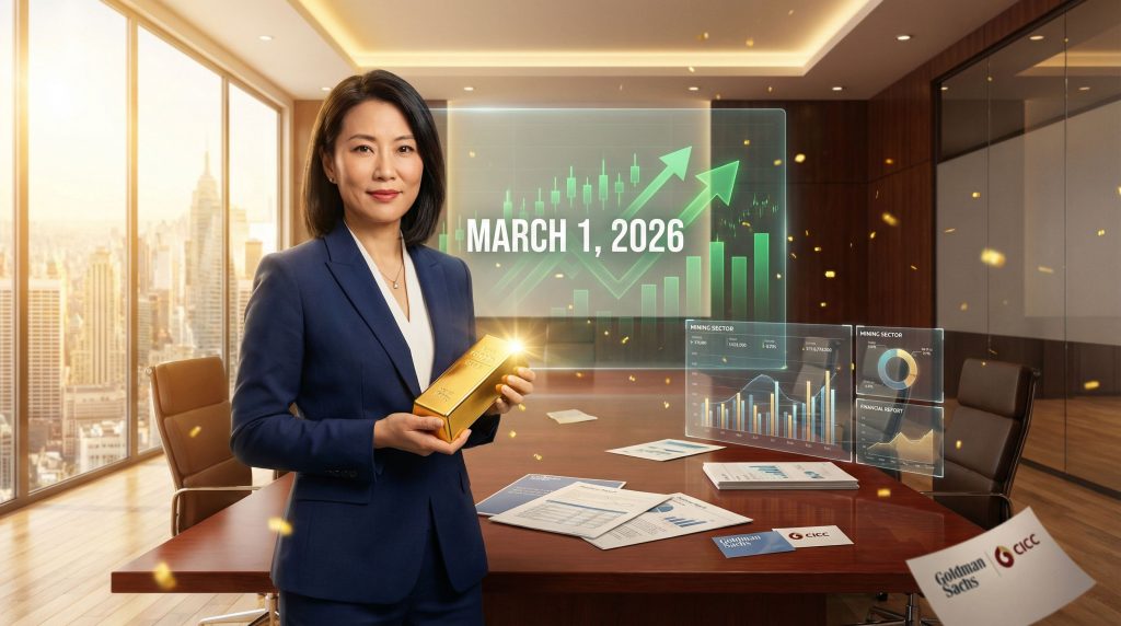 Helen Cai appointed Barrick's new CFO.