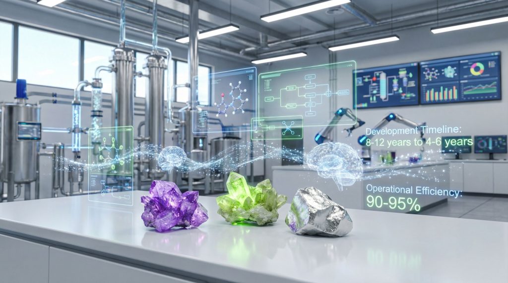 AI enhances processing of rare earth materials.