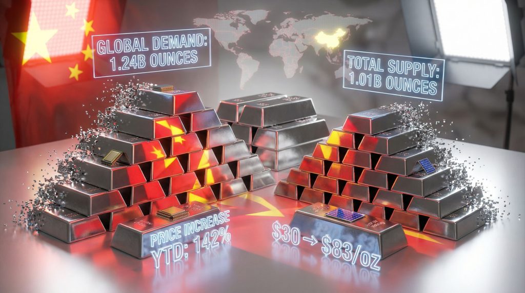 China's silver export policy impacts demand.