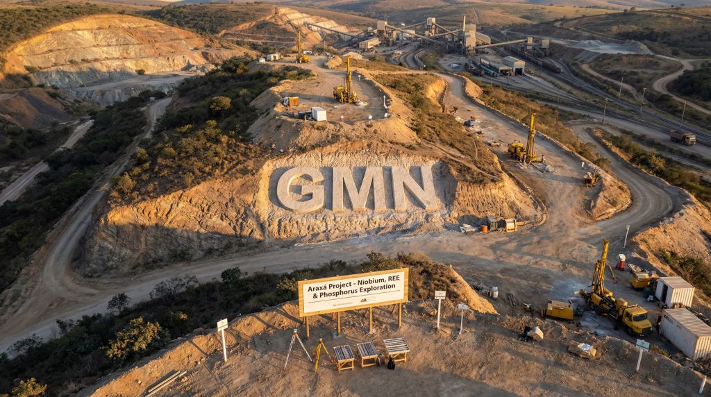 Gold Mountain Ltd-GMN-Mining operation showcasing GMN and Araxá Project.