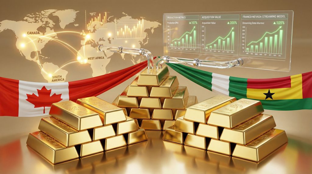 Orezone Canada acquisition with gold bars.
