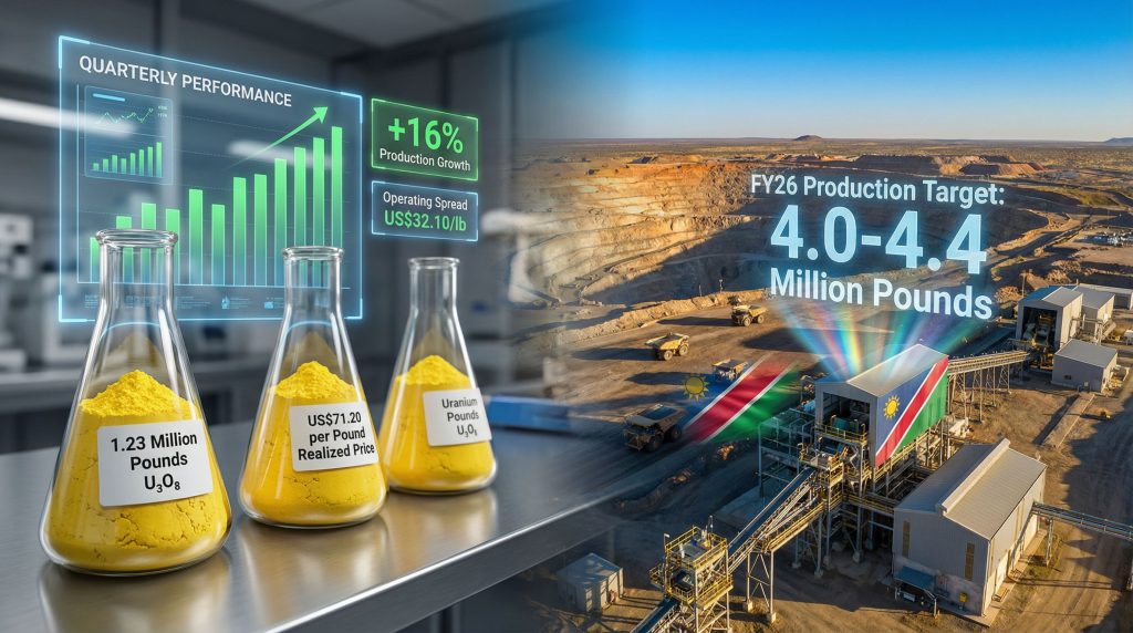 Paladin Energy update: Production growth and targets.