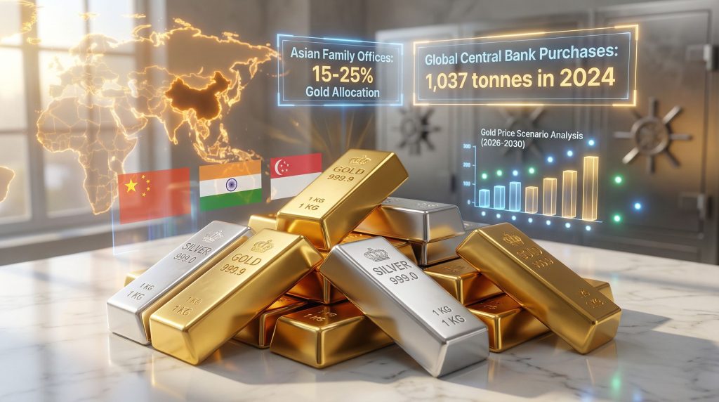 Hong Kong billionaire increases gold investment.