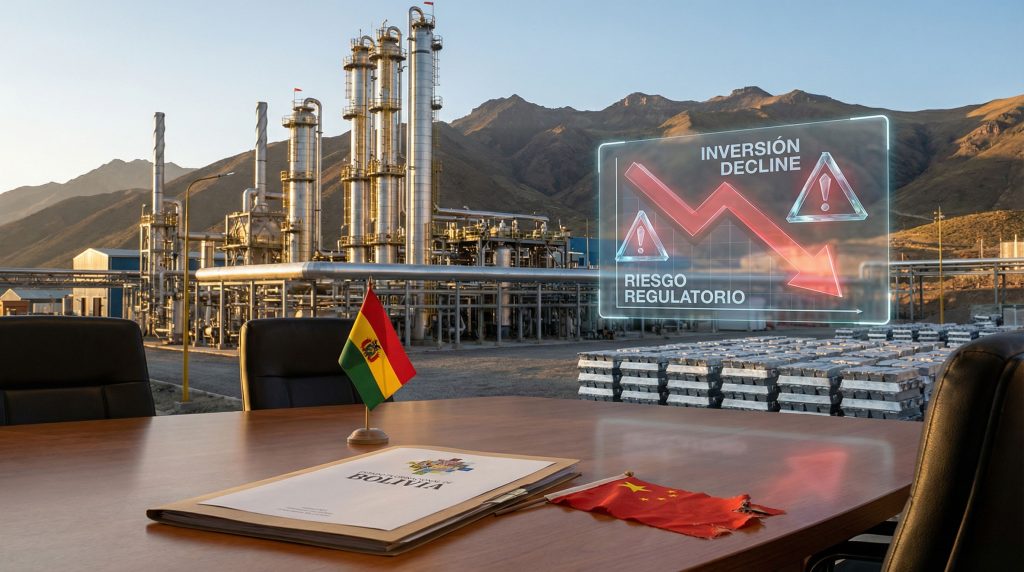 Bolivia cancels zinc project with China.