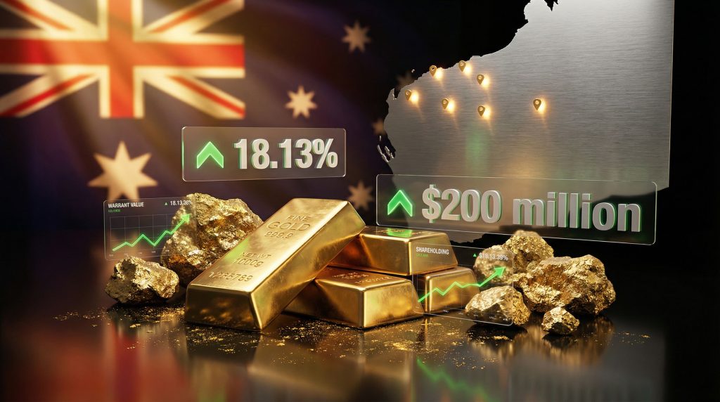 Wyloo acquires Greatland stake, gold investment.
