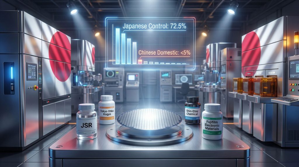 Japan semiconductor export controls in high-tech facility.