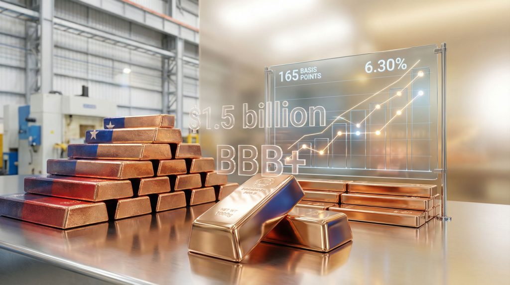 Codelco bond sale 2026: copper and chart.