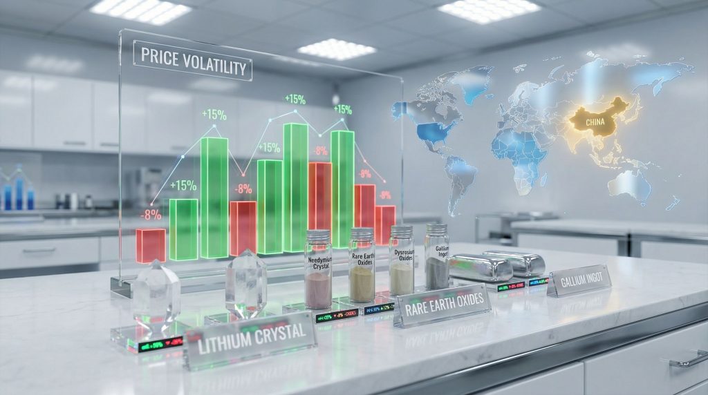 Critical minerals pricing debate; price volatility.