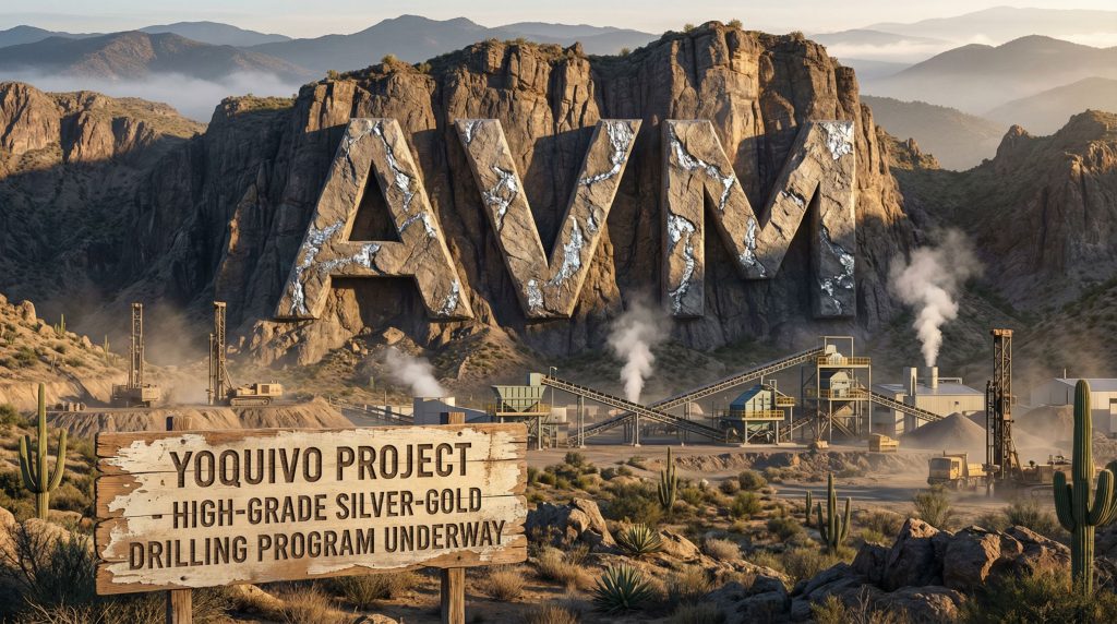 Advance Metals Ltd-AVM-Yoquivo Project silver-gold drilling site.