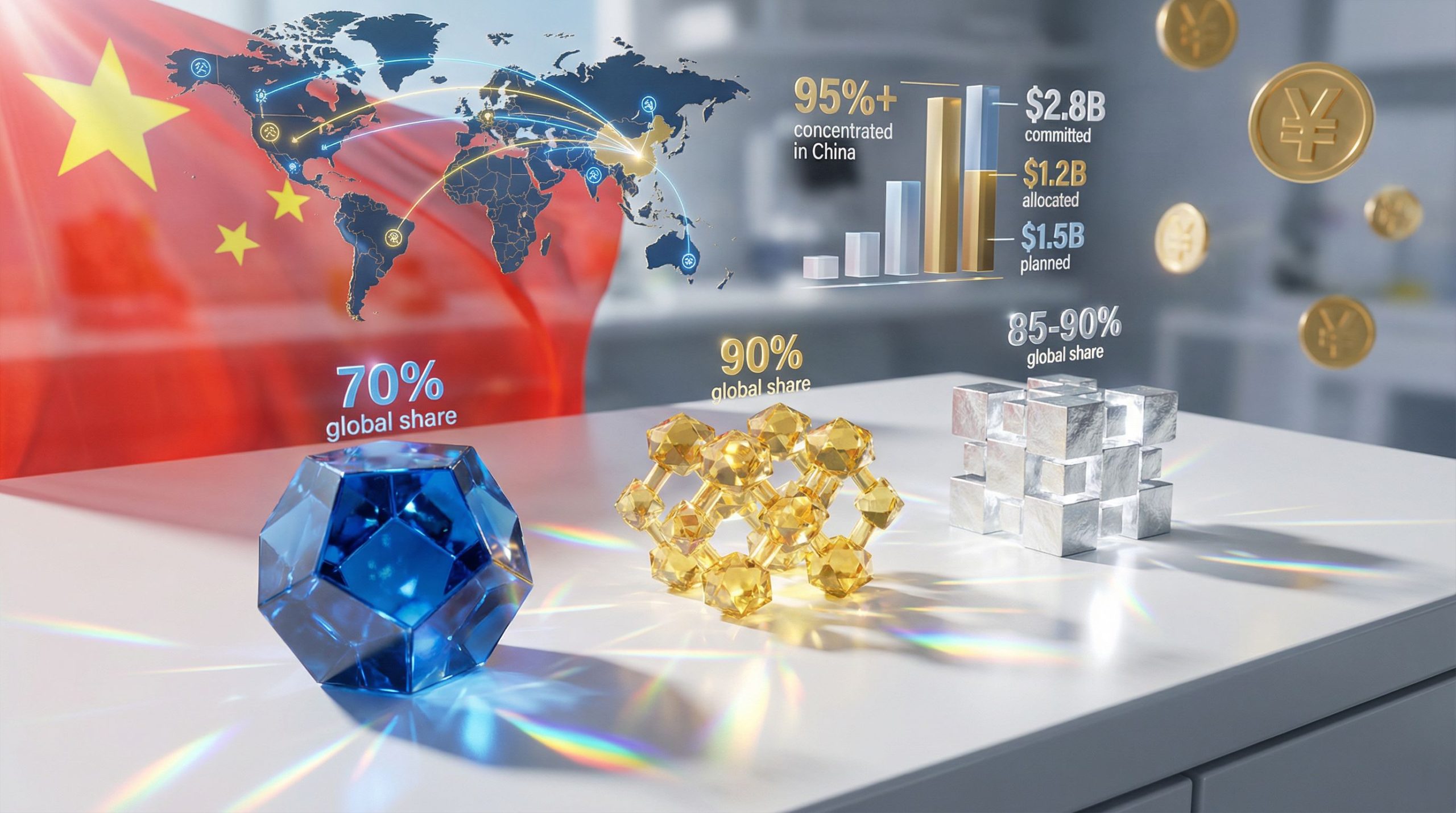 China's dominance in rare earths and digital yuan.