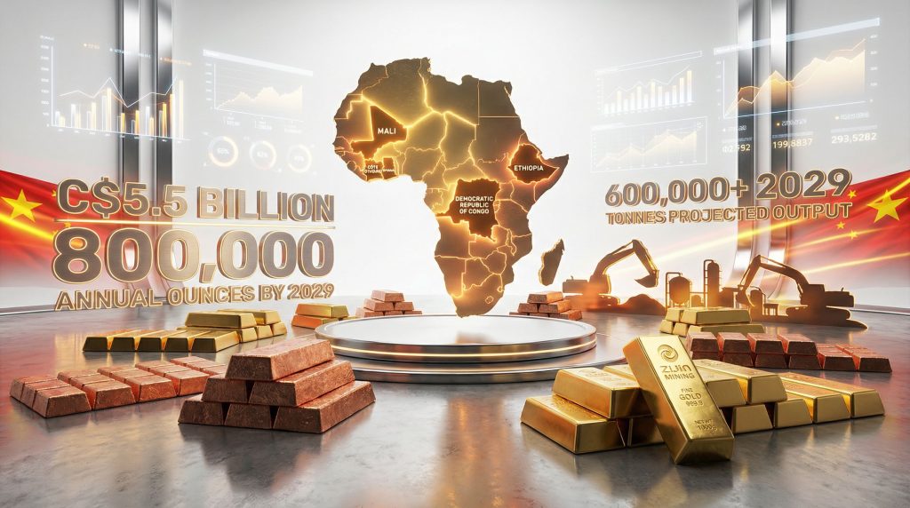 China’s Zijin Mining showcases African resource expansion.