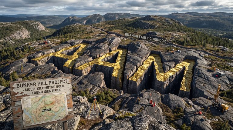 Aumega Metals Ltd-AAM-Bunker Hill Project gold exploration site.