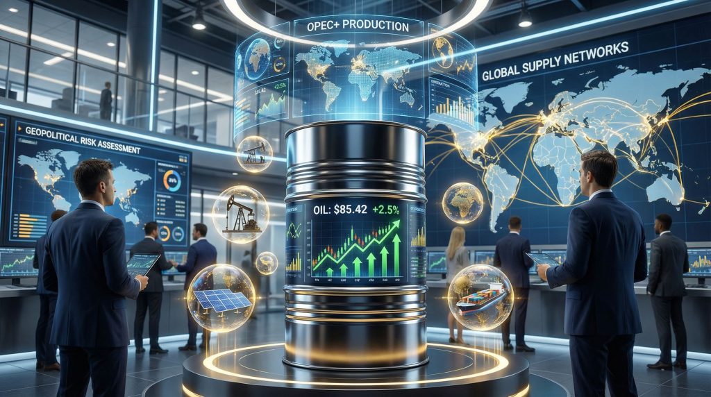 Analyzing geopolitical chaos impacting oil prices.