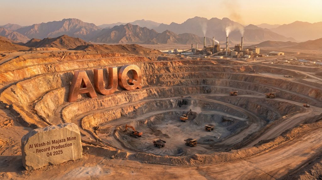 Alara Resources Ltd-AUQ-AUQ mine with machinery and landscape.
