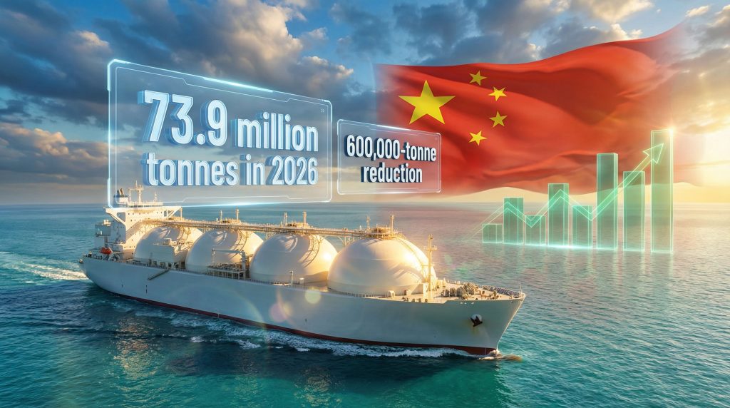 China's LNG demand decline forecasted by 2026.