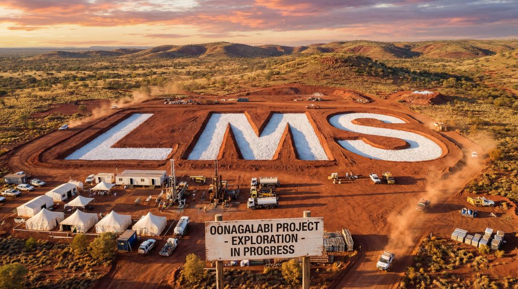 Litchfield Minerals Ltd-LMS-Oonagalabi Project site during exploration.