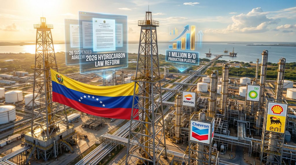 Venezuela reviewing oil contracts amidst industry reform.