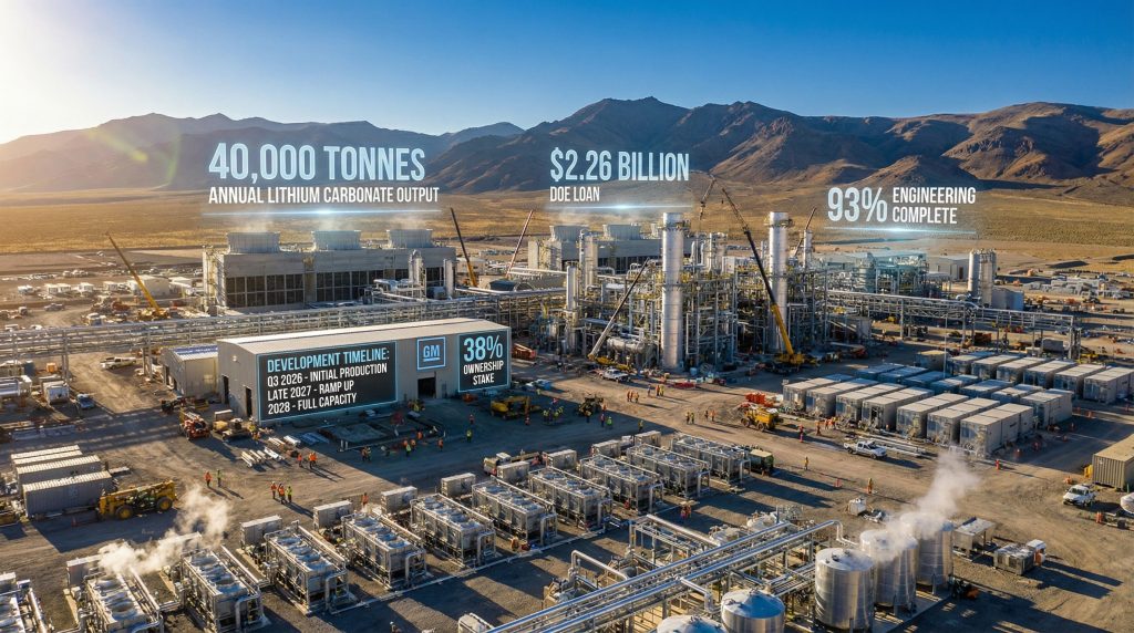 Lithium Americas Thacker Pass project overview.