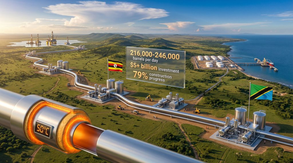 East African Crude Oil Pipeline overview.