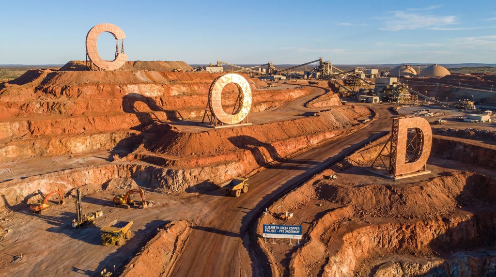 Coda Minerals Ltd-COD-Copper mining operation in Elizabeth Creek.