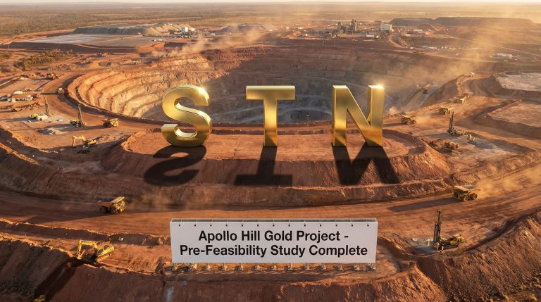 Saturn Metals Ltd-STN-Apollo Hill Gold Project mining site.