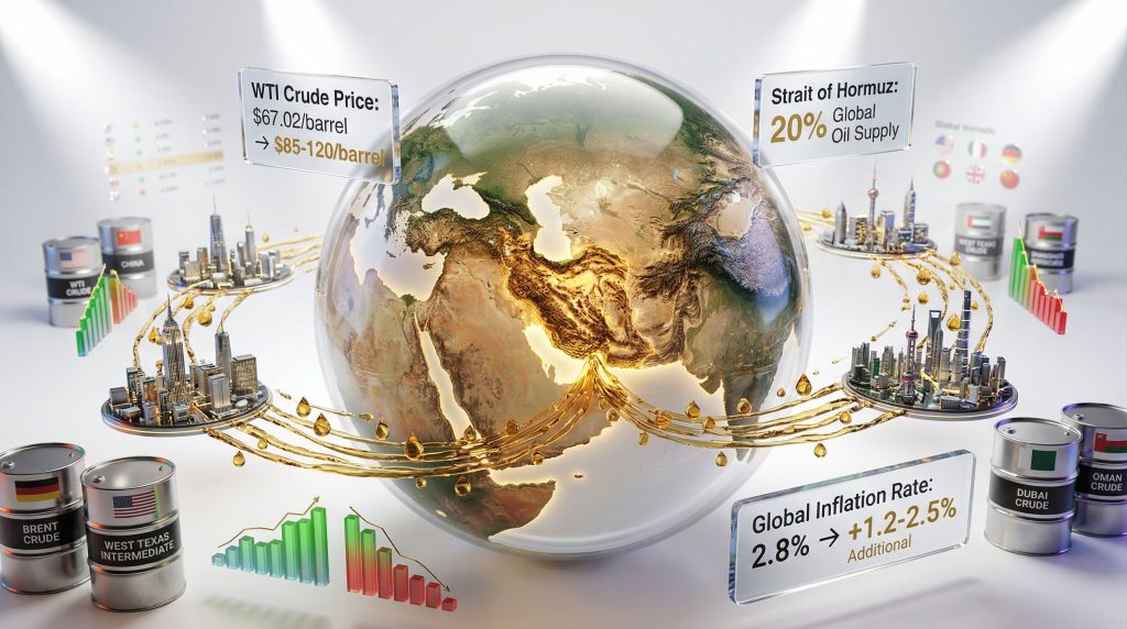 Global oil supply and economic impact.